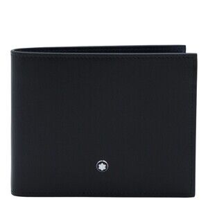 Montblanc Black Wallet With Clean Lines And Functional Design - NWT